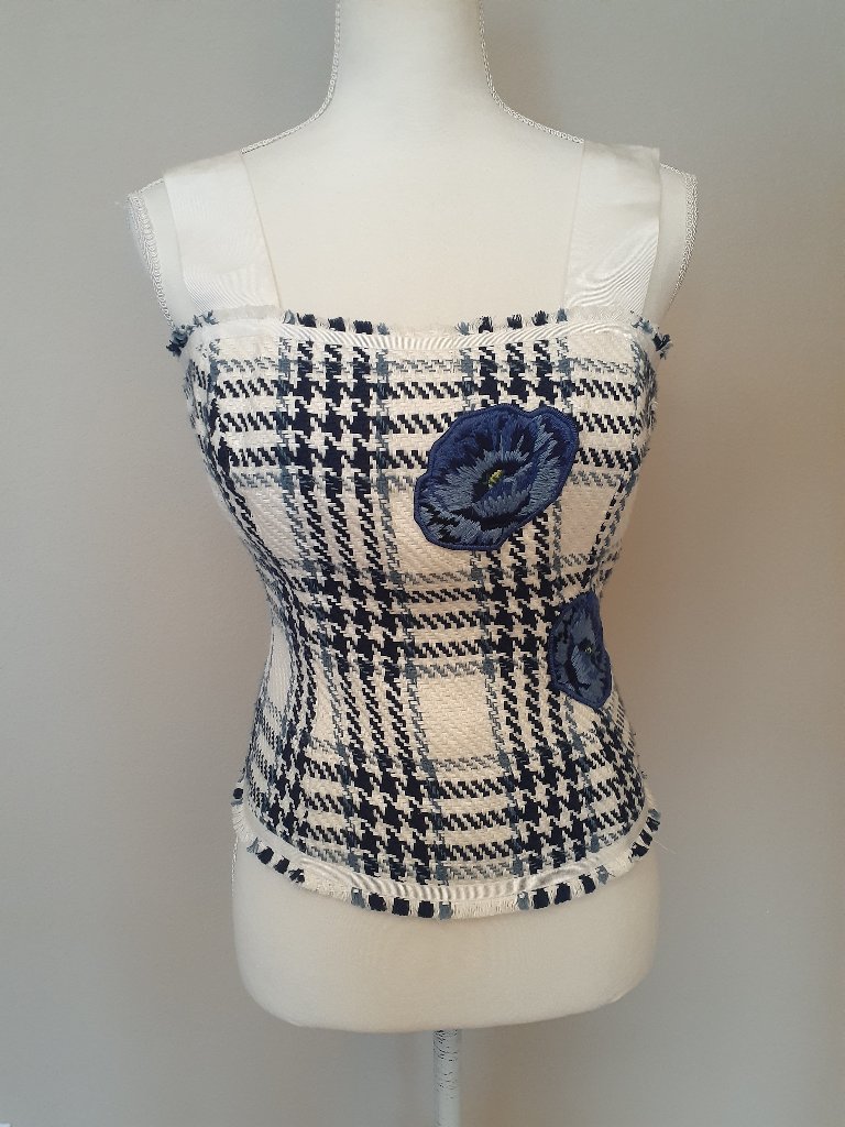 Ballantyne Woven Corset Top